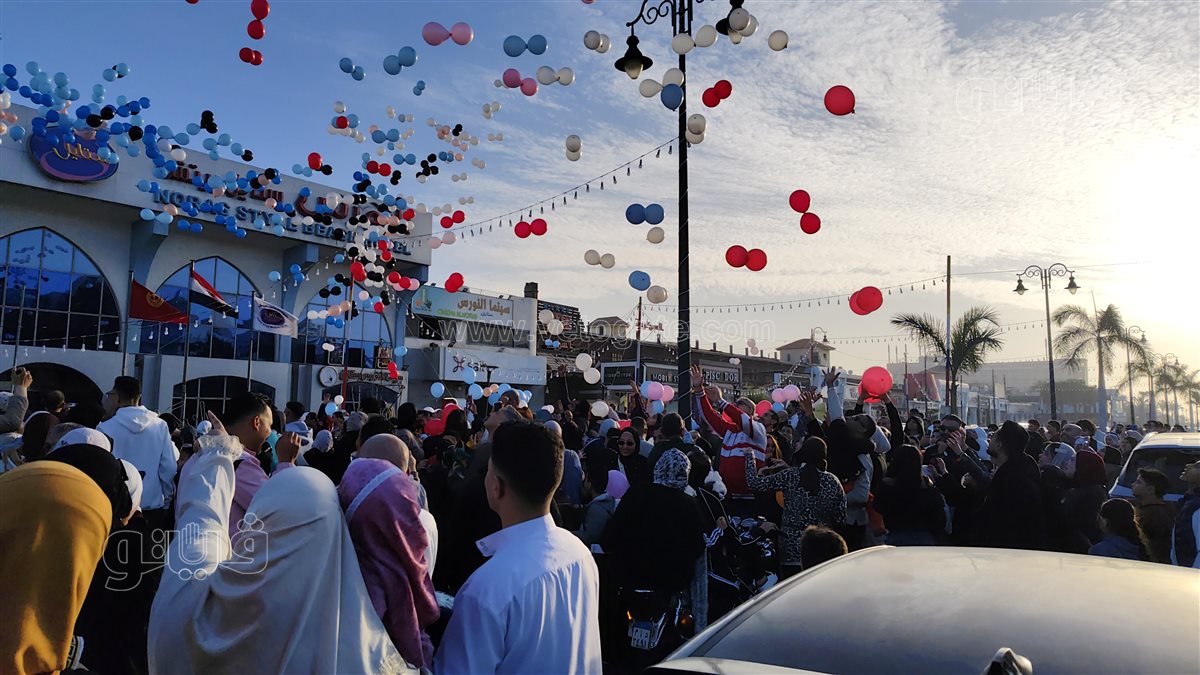 شلال البهجة من سماء النورس ببورسعيد، ڤيتو