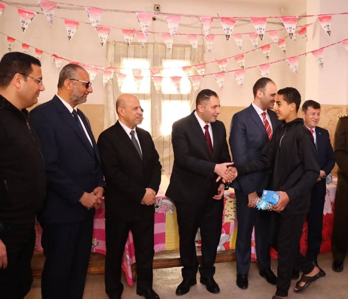 محافظ دمياط يقوم بزيارة لمؤسسة رعاية البنين بمدينة فارسكور