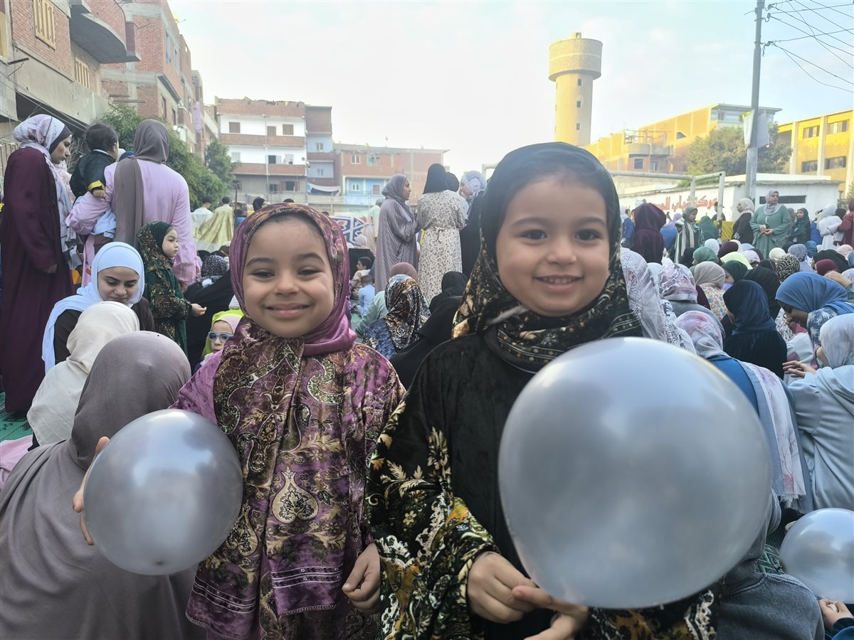 فرحه الاطفال بعيد الفطر بالقليويية،فيتو&nbsp;