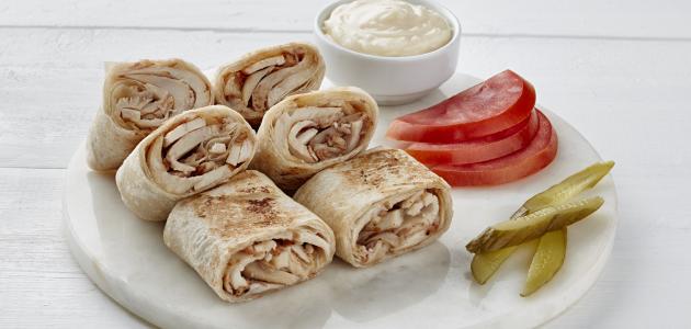 طريقة عمل شاورما الدجاج&nbsp;