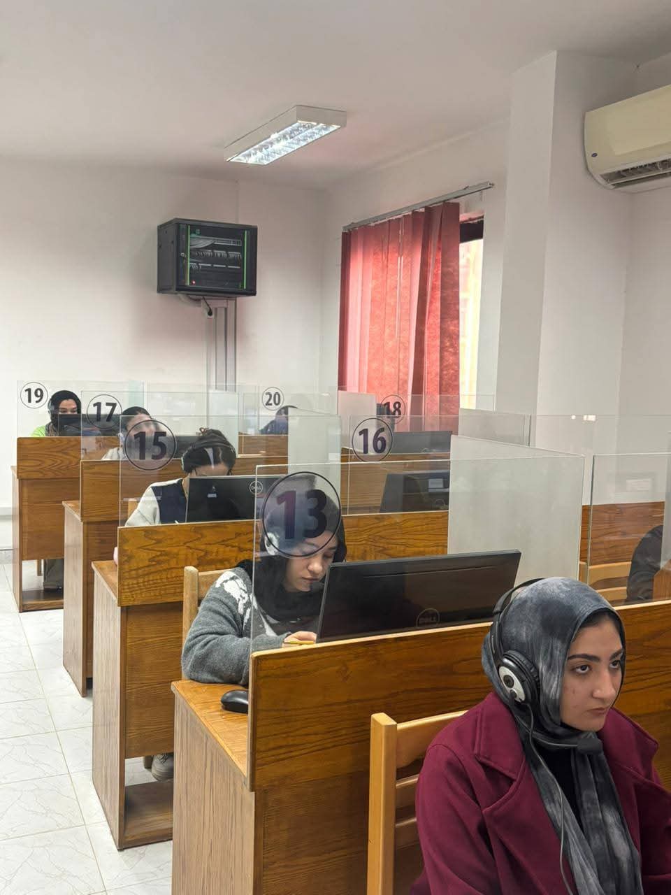 جانب من الاختبارات،فيتو