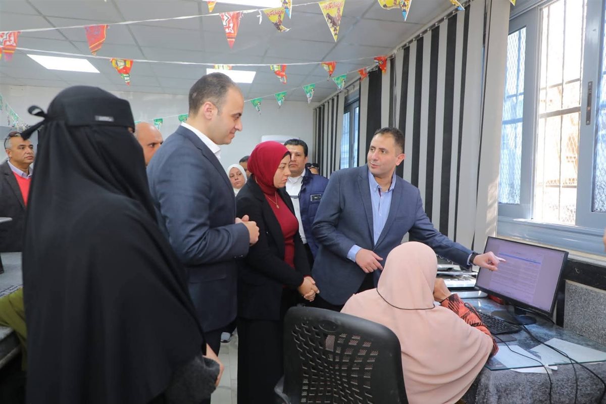 محافظ دمياط يتفقد مدينة الروضة