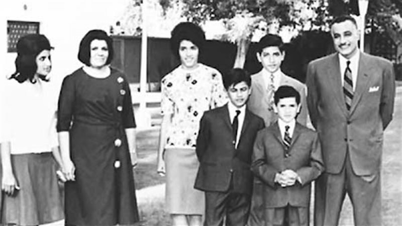 اسرة الزعيم الراحل عبد الناصر&nbsp;