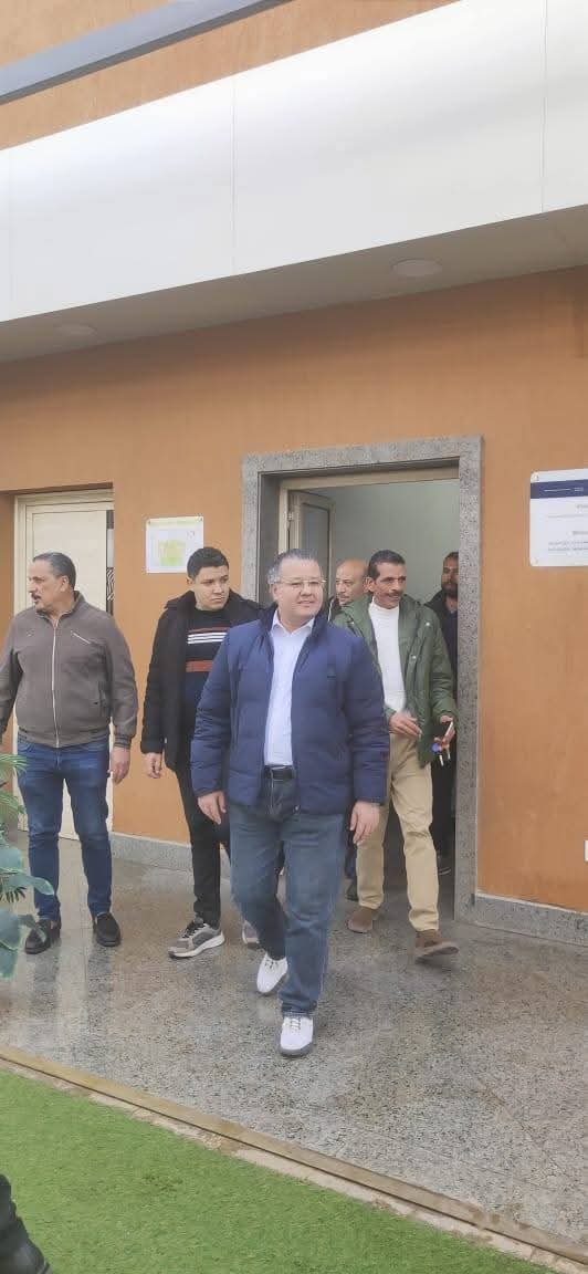 مدير المستشفيات الجامعية بنها يتابع انتظام العمل، فيتو&nbsp;