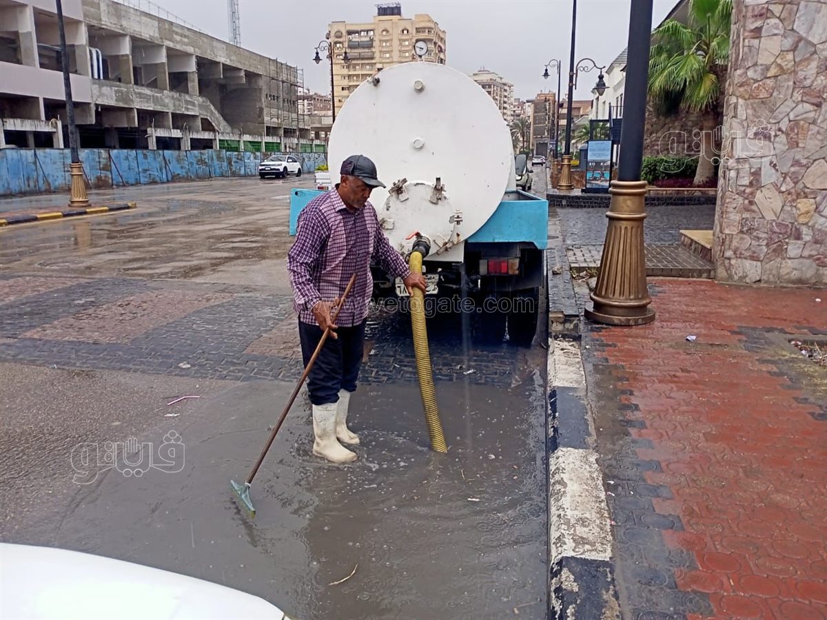 استعدادات مكثفه ببورسعيد لمواجهة سوء الأحوال الجوية، ڤيتو