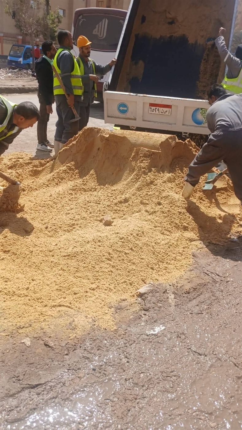 اصلاح هبوط ارضي بشبرا الخيمة، فيتو