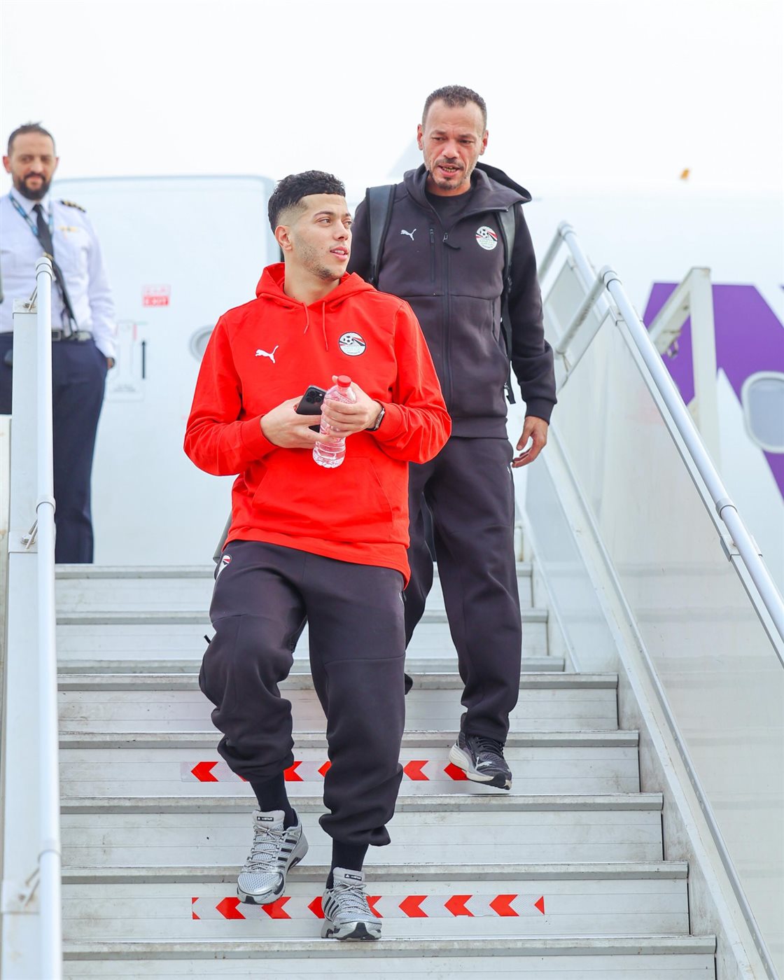 بعثة منتخب مصر تصل جدة