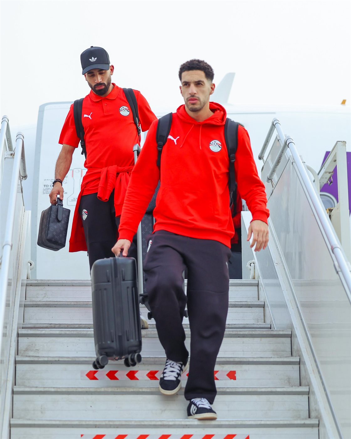بعثة منتخب مصر تصل جدة