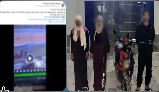 الأمن يكشف ملابسات فيديو &nbsp;سرقة دراجة نارية لمندوبة توصيل بالإسماعيلية.. وضبط المتهمتين والمشتري