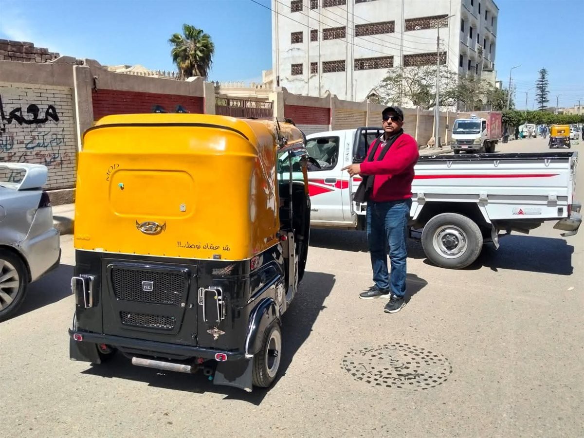 جانب من الحملة بمركز ومدينة التل الكبير بالإسماعيلية،فيتو
