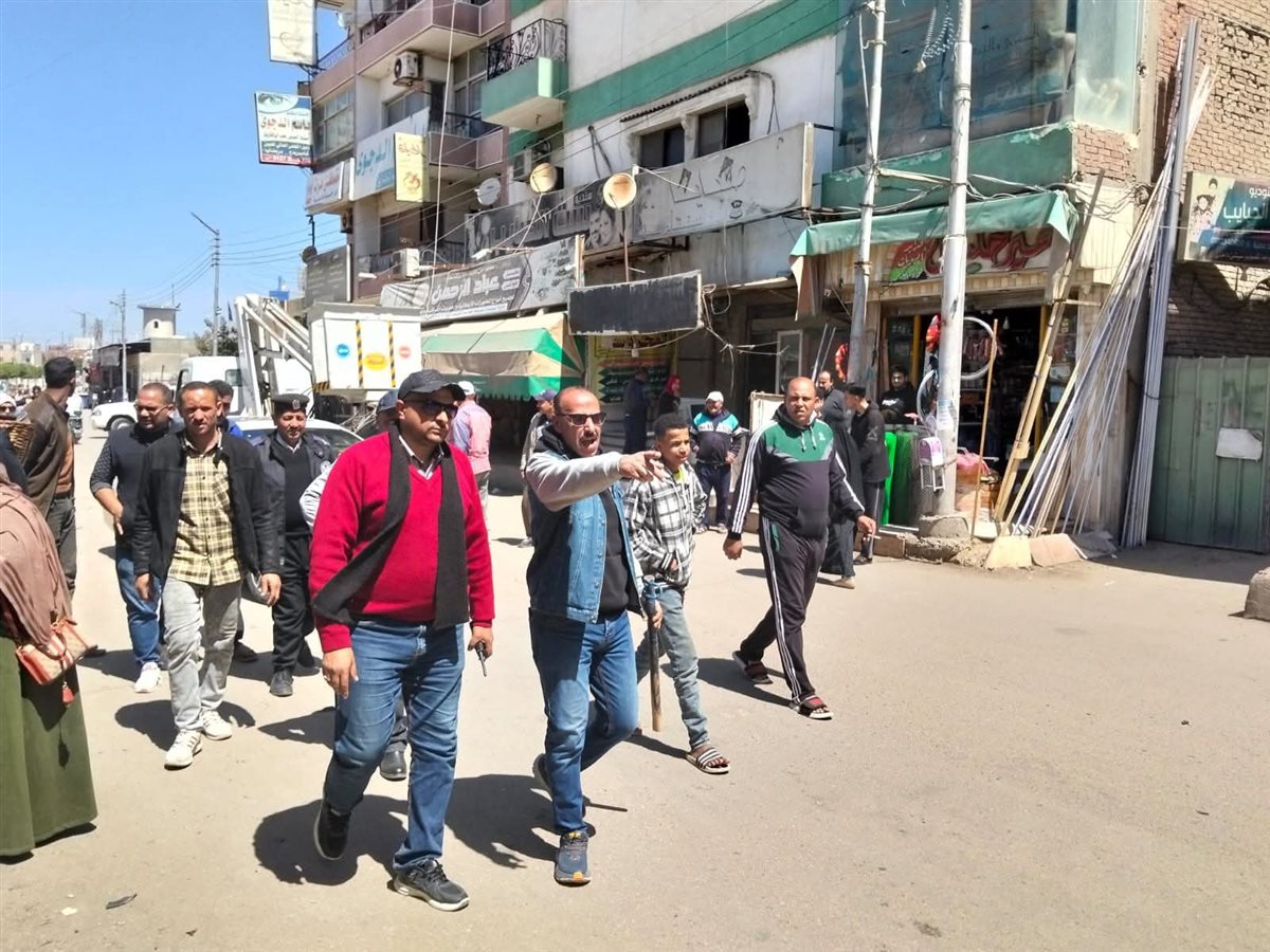 جانب من الحملة بمركز ومدينة التل الكبير بالإسماعيلية،فيتو