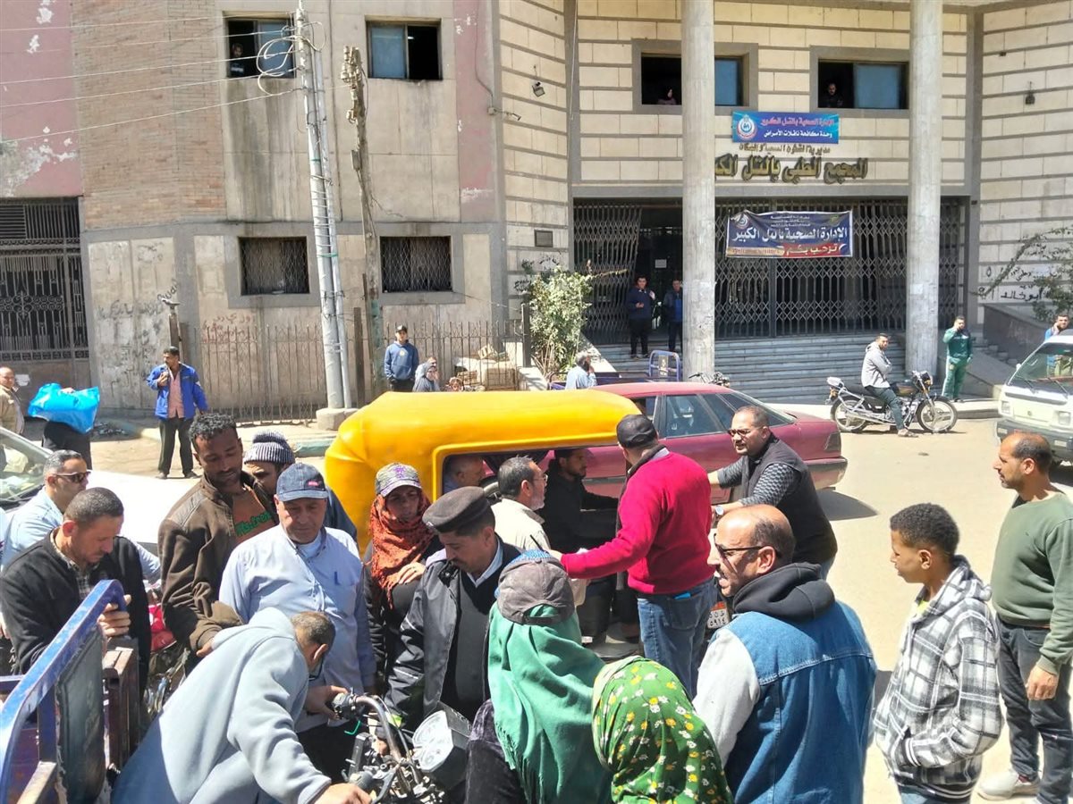 جانب من الحملة بمركز ومدينة التل الكبير بالإسماعيلية،فيتو