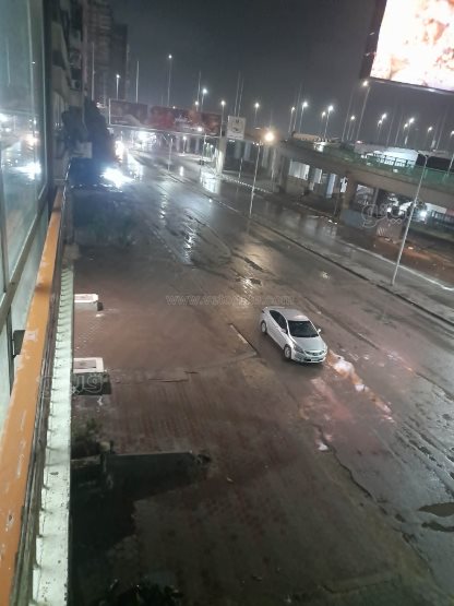 أمطار غزيرة تفاجئ القاهرة والجيزة فجرا وبيان هام من الأرصاد (2)