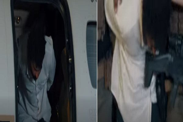 لحظة القبض على الإرهابي علي عبد الونيس