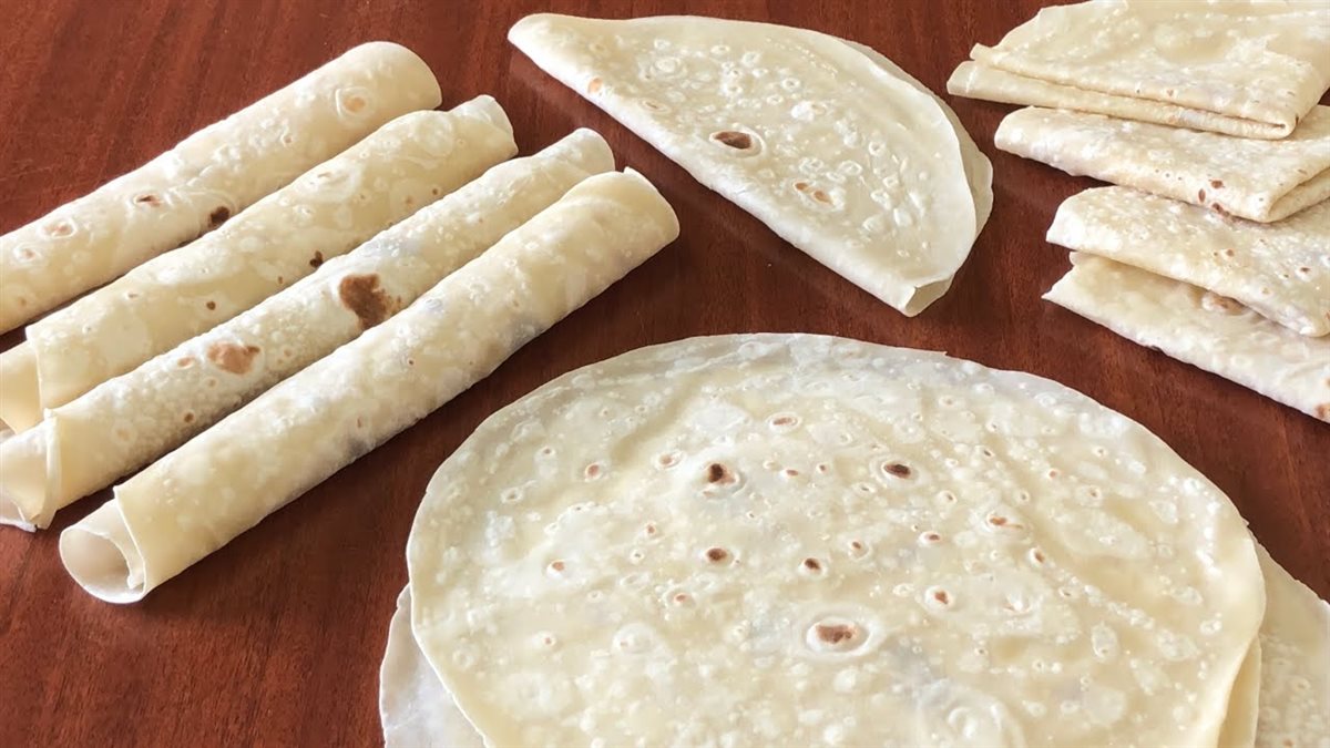طريقة عمل عيش التورتيلا