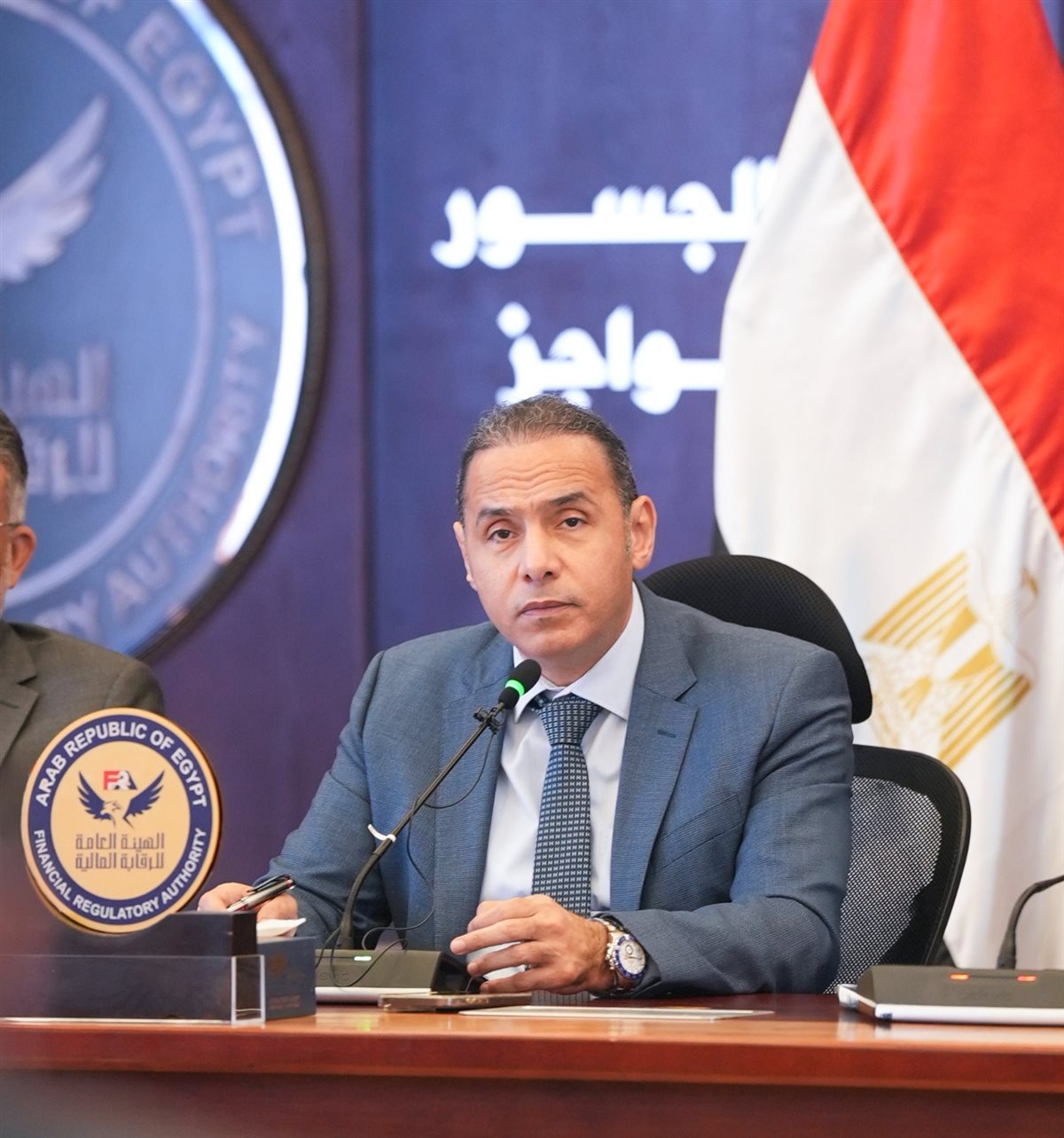 لقاءات بين رئيس هيئة الرقابة المالية وممثلي الأنشطة غير المصرفية