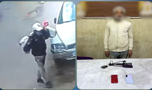 فيديو أوقع به.. سقوط مسجل خطر سرق شقة أثناء نوم صاحبتها بعين شمس