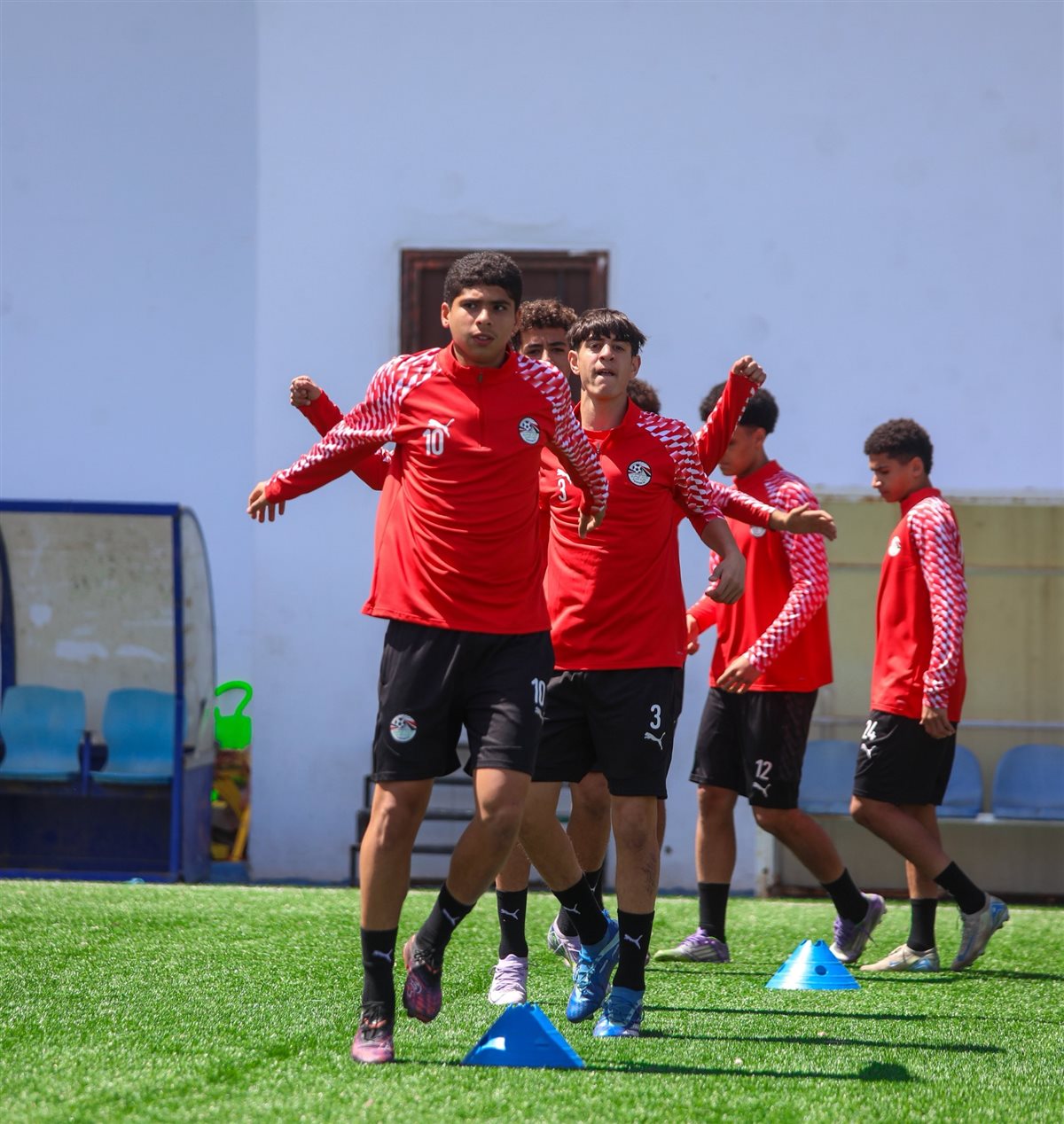 المران الختامي لمنتخب لناشئين، فيتو