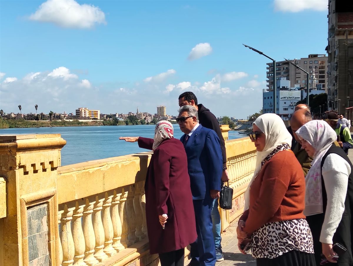 محافظ الدقهلية يتفقد أعمال النظافة