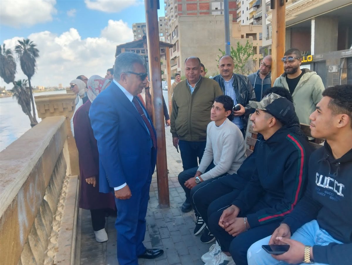 محافظ الدقهلية يتفقد أعمال النظافة