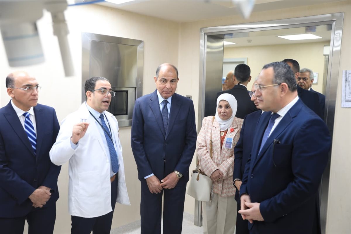 افتتاح مستشفى استقبال ورعاية الأطفال بجامعة المنيا&nbsp;