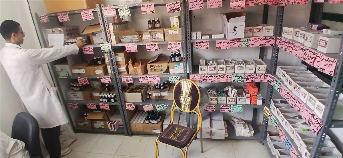 &nbsp;القافلة الطبية بقرية 