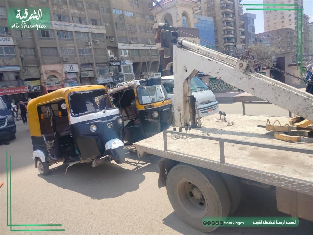 حملات مرورية مكثفة بالشرقية - فيتو