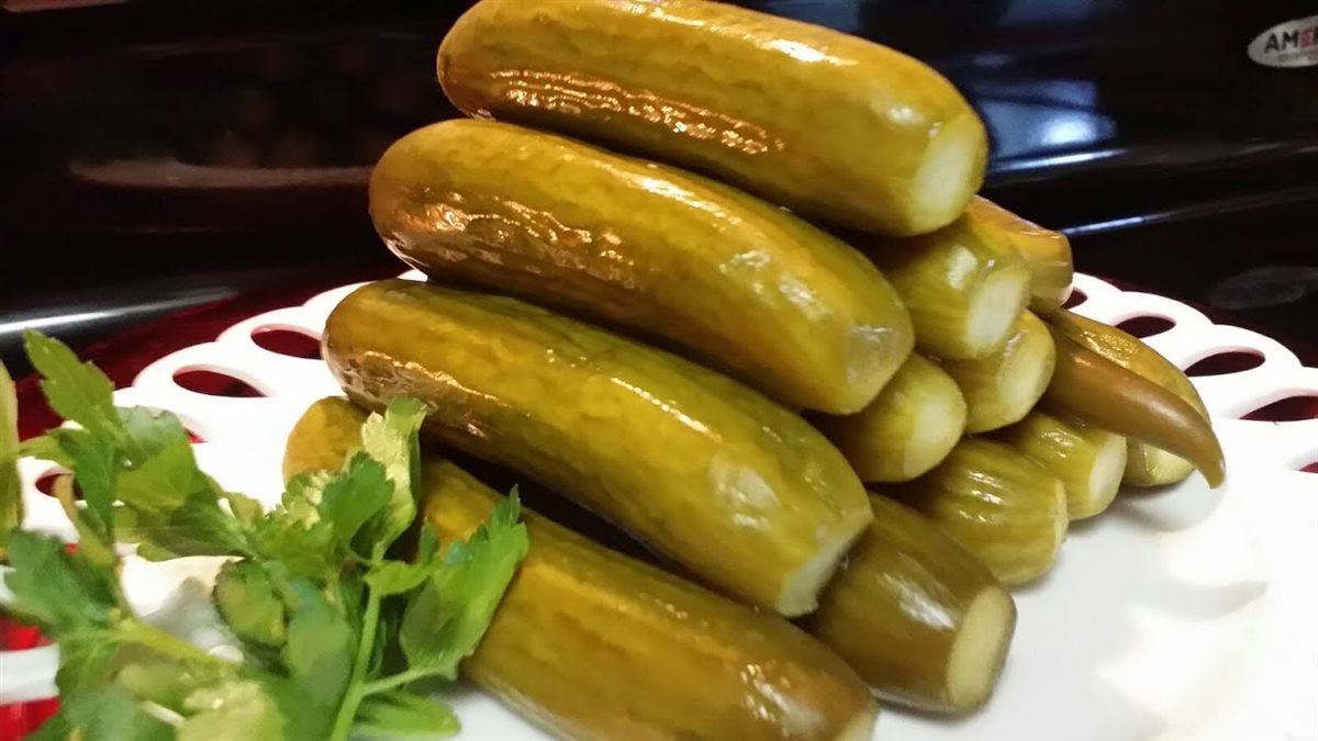طريقة الخيار المخلل