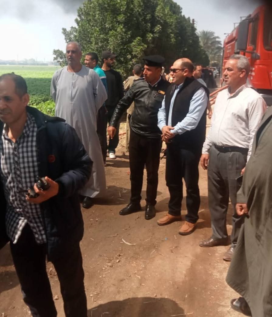 السيطرة على حريق داخل مصنع بلاستيك بالبحيرة