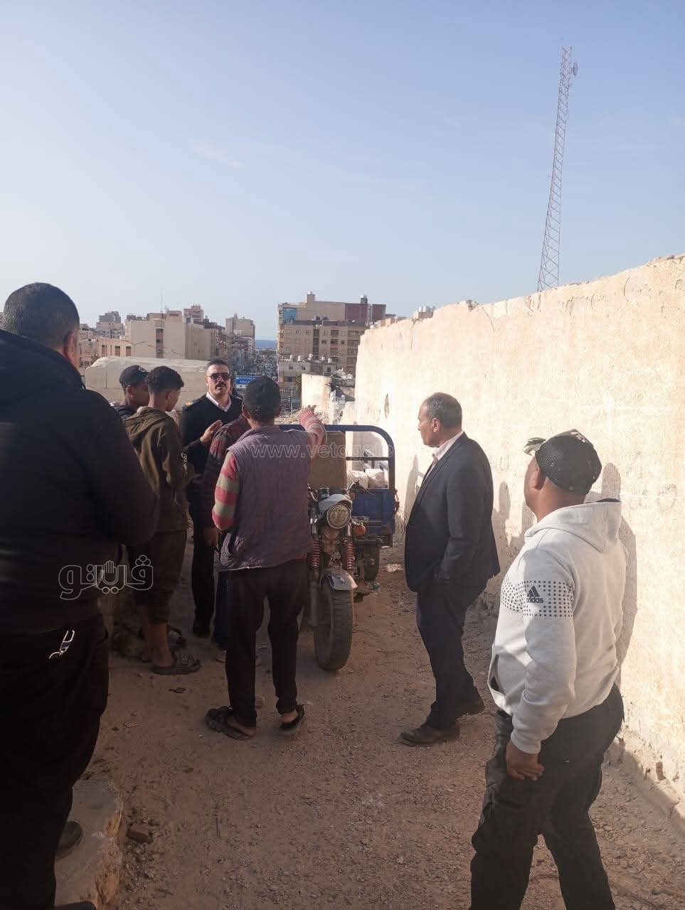 ضبط تروسيكلات أثناء سرقة مرافق عامة بمطروح