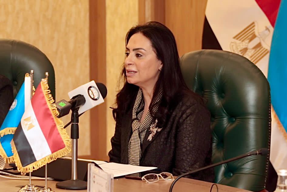 وزيرة التضامن مايا مرسي