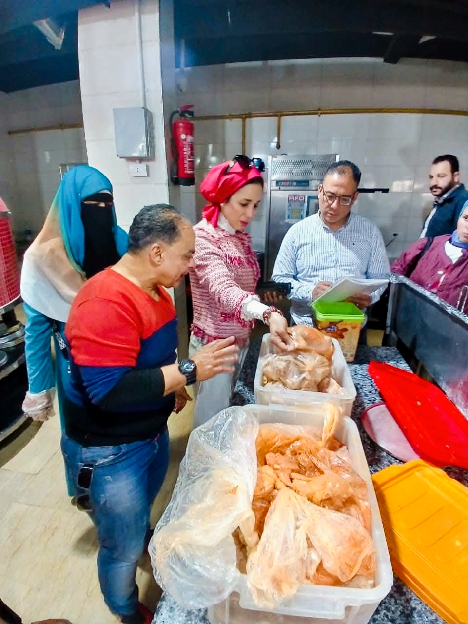 ضبط نصف طن لحوم فاسدة بالمحلة في الغربية&nbsp;