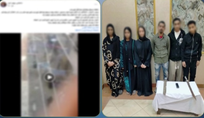 3 فتيات في مواجهة ثلاثة رجال..خلافات الجيرة تشعل مشاجرة بالاسلحة البيضاء بالغربية&nbsp;