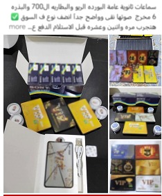 ضبط شخصين روجا لبيع سماعات الغش وبحوزتهما أجهزة إلكترونية بالجيزة