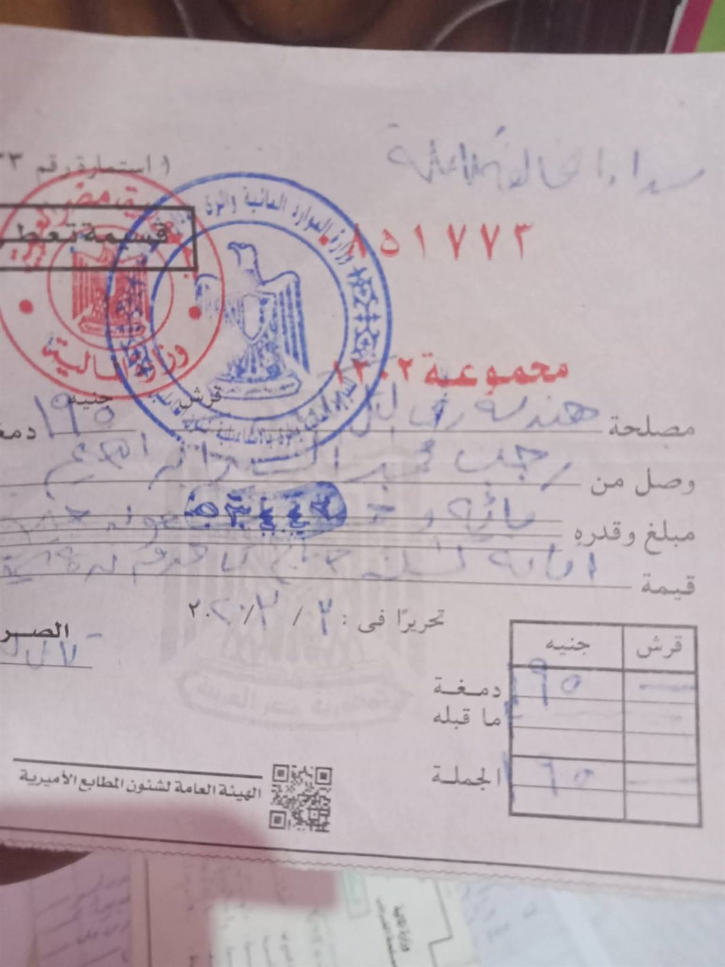 صور من المستندات القديمة، فيتو