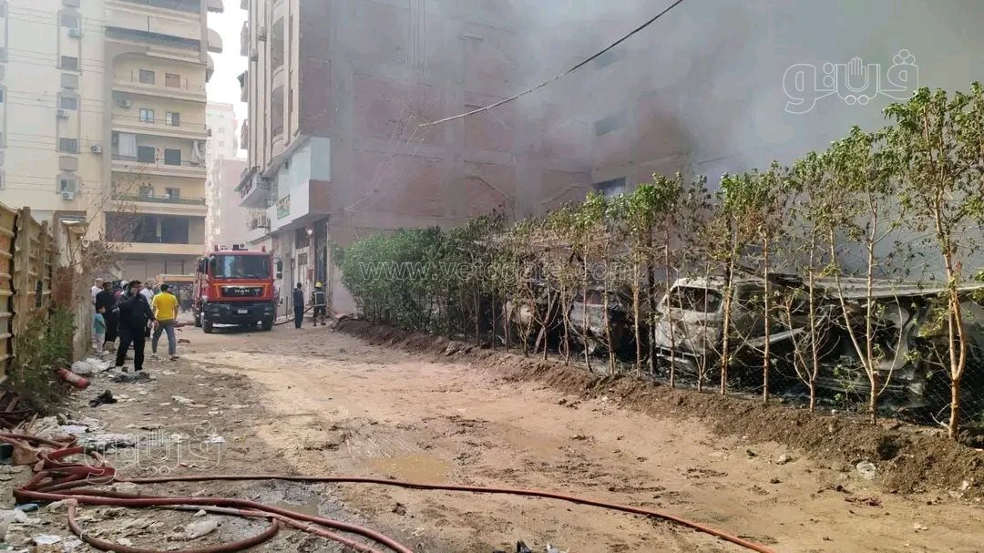 حريق جراج سيارات،فيتو