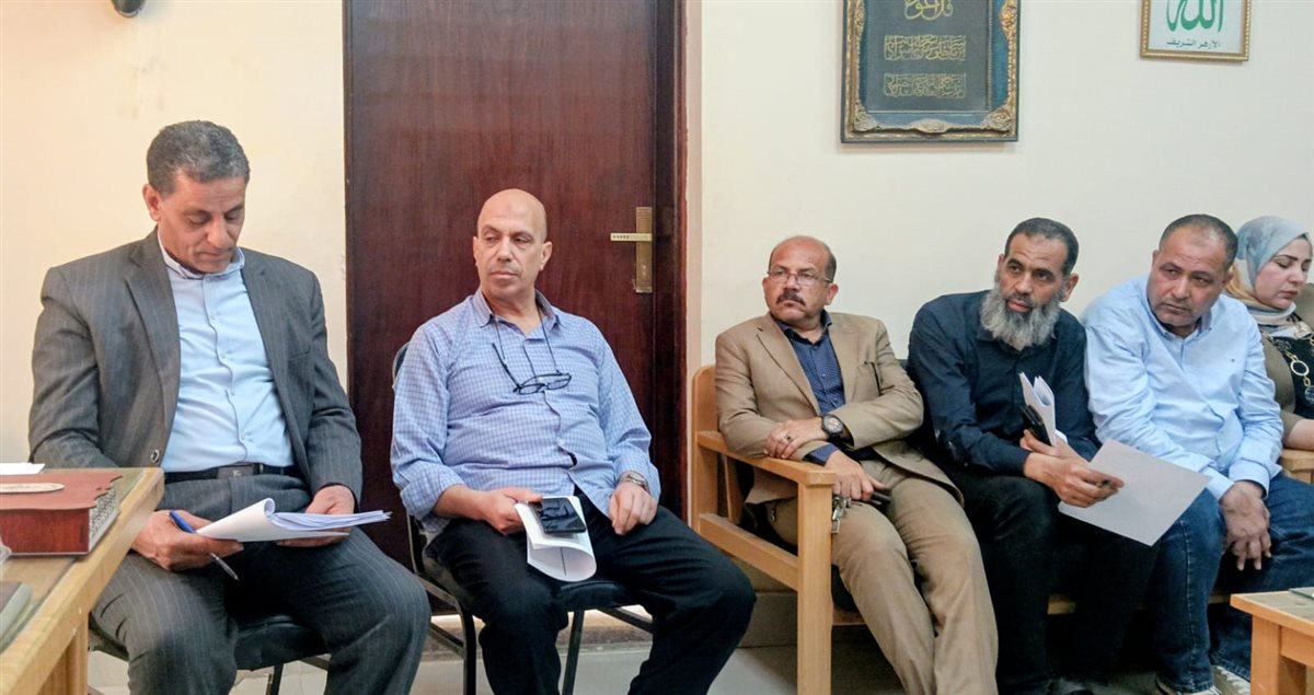 جانب من الاجتماع، فيتو