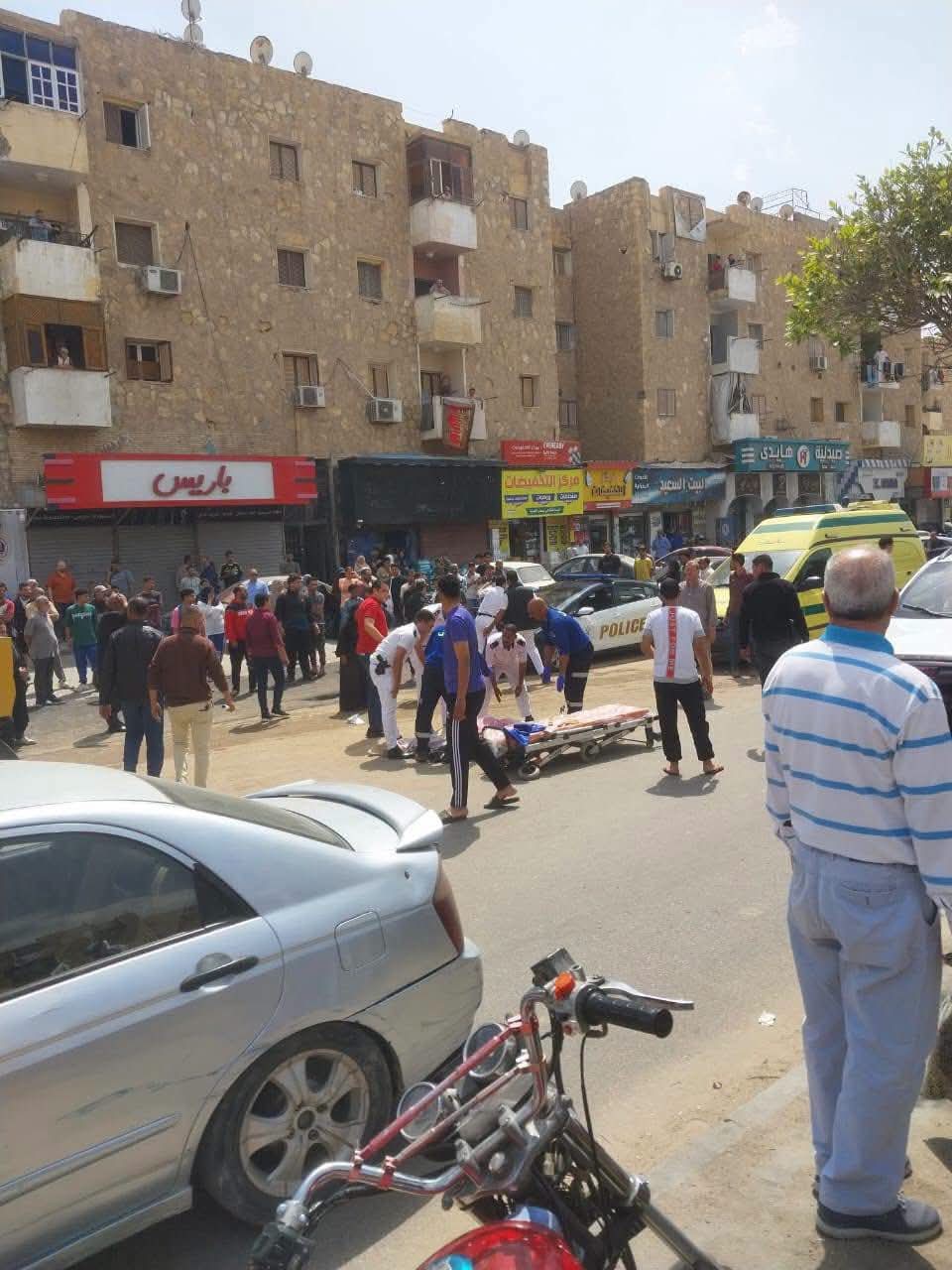 جانب من الحادث،فيتو