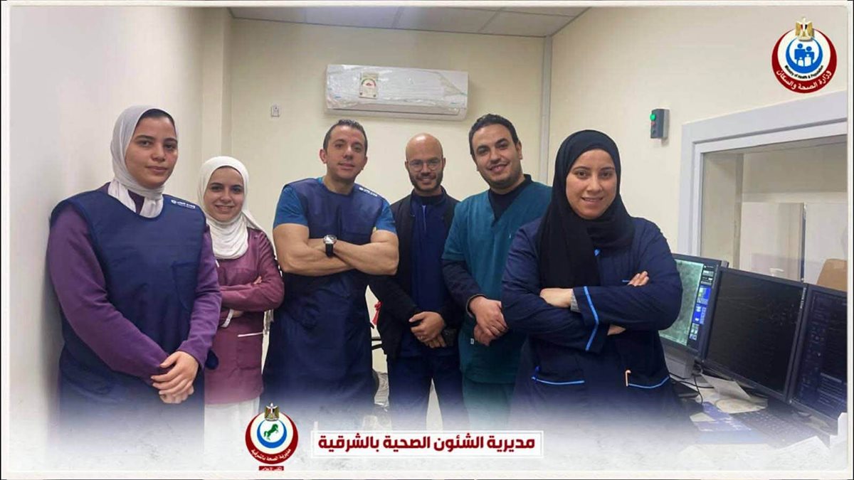 فرق القسطرة القلبية بفاقوس النموذجى - فيتو