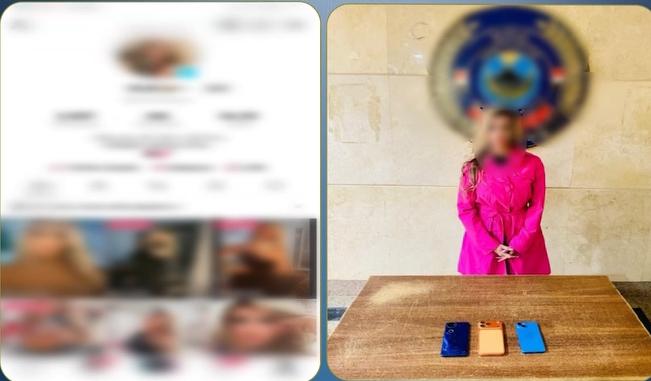 ضبط صانعة محتوى بتهمة نشر فيديوهات خادشة للحياء في مدينة نصر.