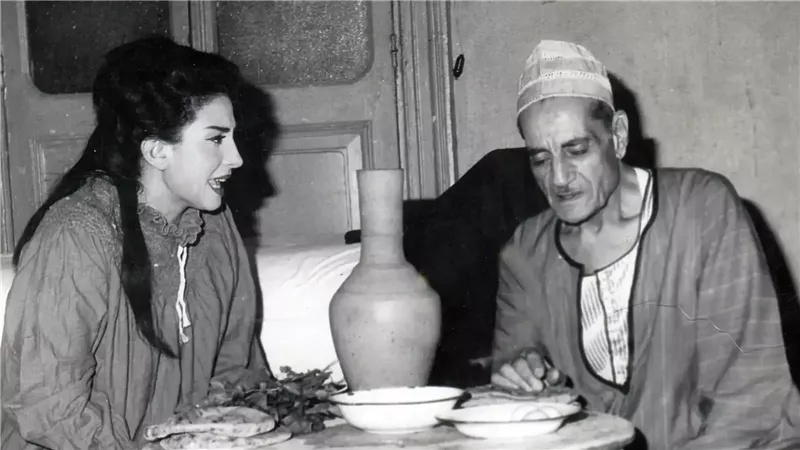 عبد الوارث عسر فى أحد أفلامه&nbsp;