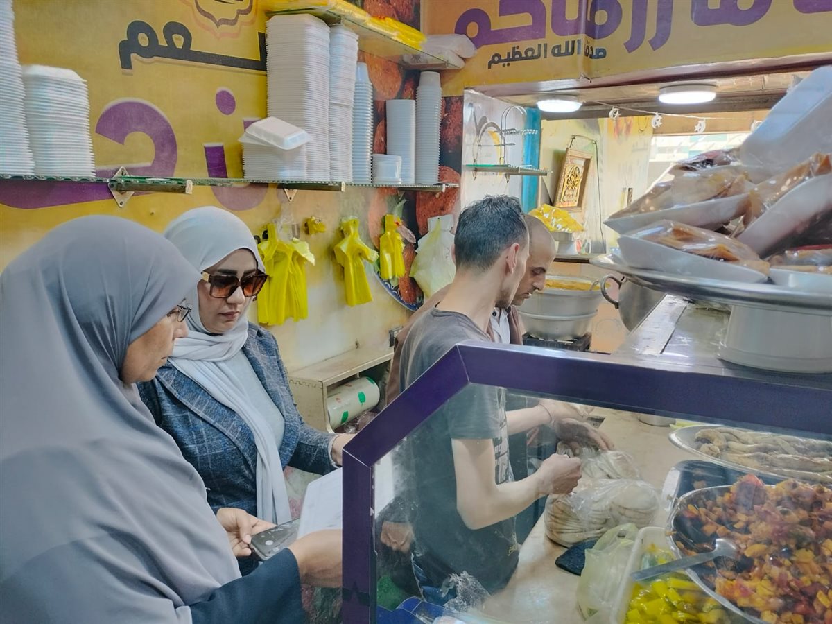حملات تموينية مكثفه في الاسواق والمخابز&nbsp;