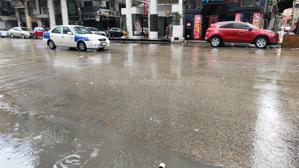 سقوط أمطار غزيرة مفاجئة على بورسعيد، ڤيتو