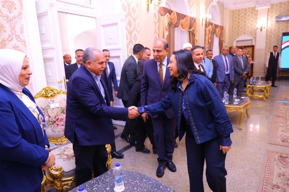 زيارة وزيرة التضامن الاجتماعي إلي محافظة المنيا