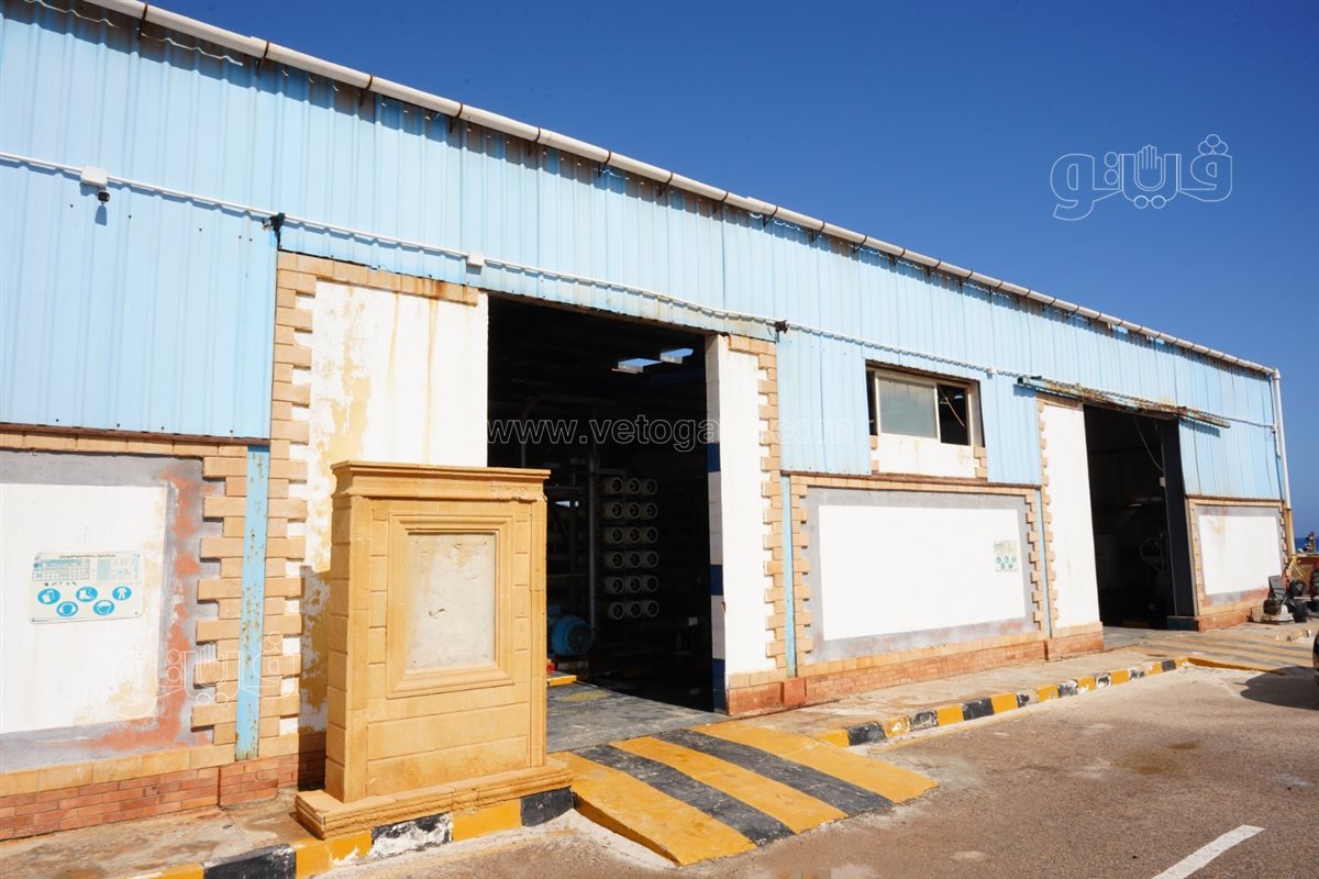 محطة تحلية مياه كليوباترا بمطروح