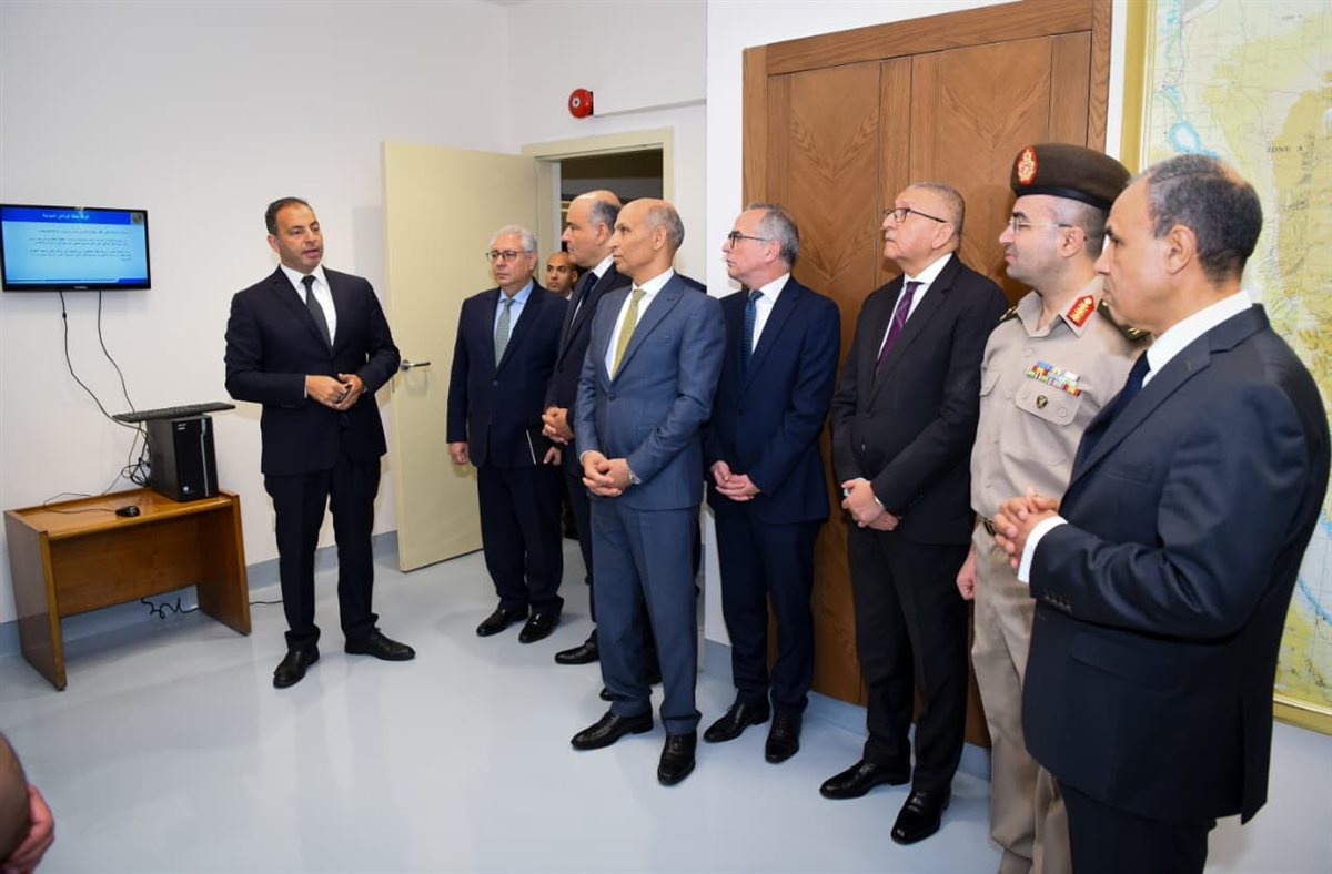 عبد العاطى يفتتح غرفة حفظ الوثائق المؤمنة بمقر وزارة الخارجية&nbsp;