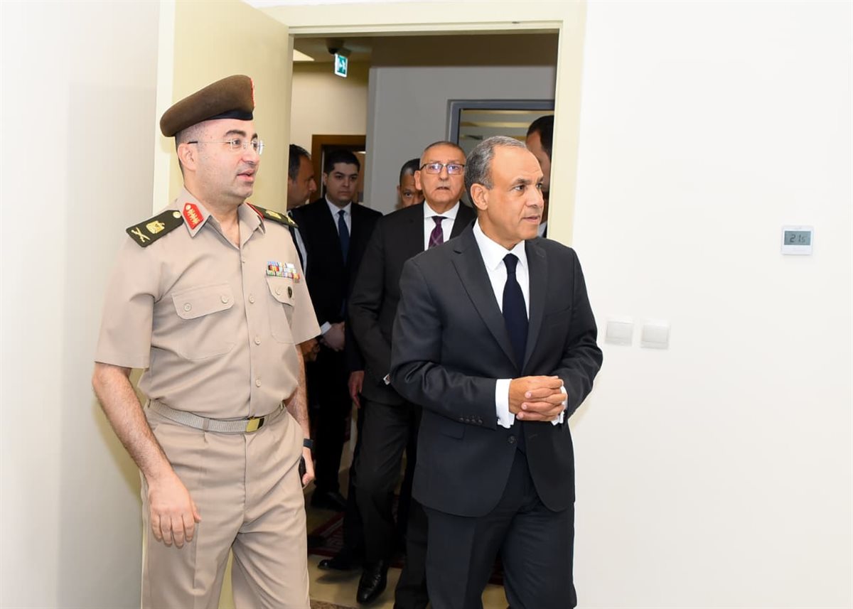 عبد العاطى يفتتح غرفة حفظ الوثائق المؤمنة بمقر وزارة الخارجية&nbsp;