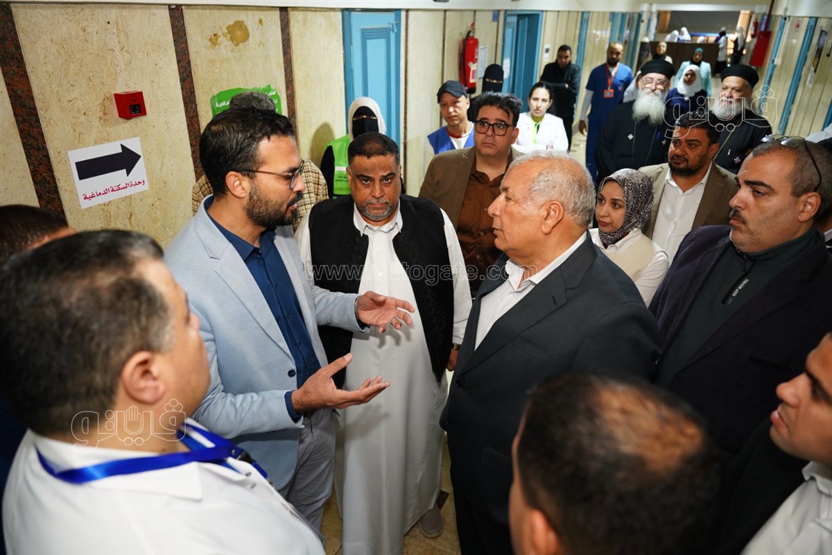 &nbsp;محافظ مطروح يفتتح وحدة السكتة الدماغية بالمستشفى العام