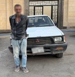 سقوط لص سيارة حى الهرم...والأمن يكشف ملابسات الواقعة