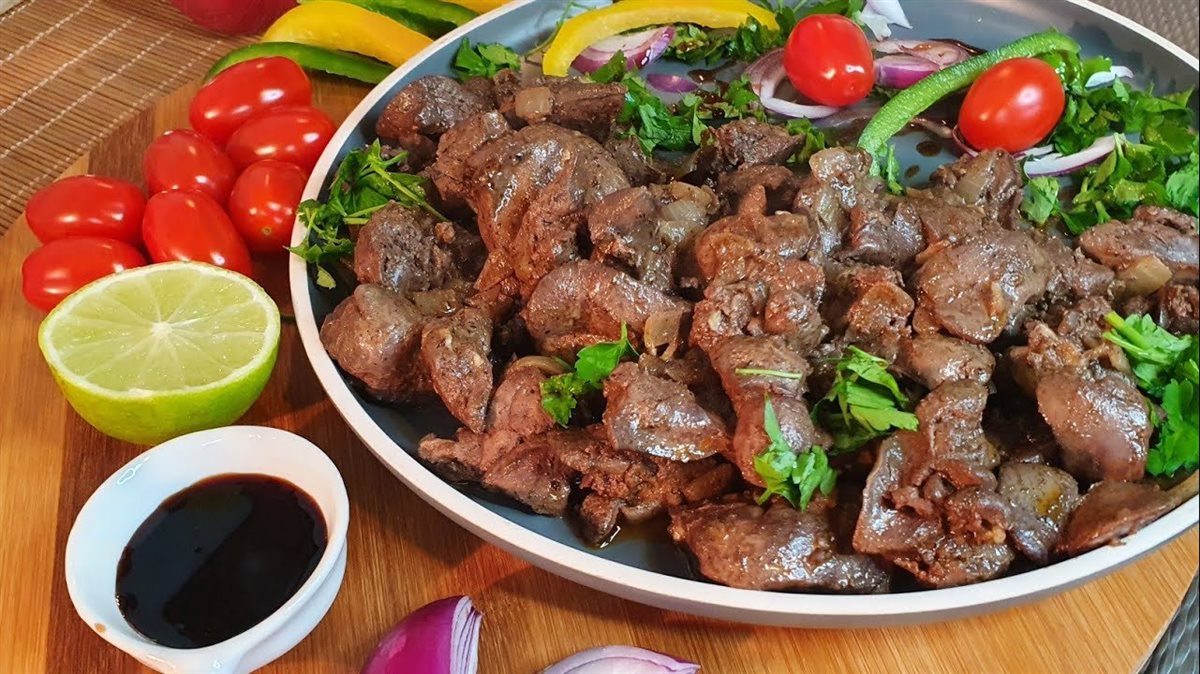 طريقة كبدة الفراخ